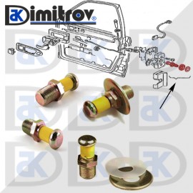 Фиксатор врата Audi 100 80 90 Volkswagen Golf Jetta Passat Polo